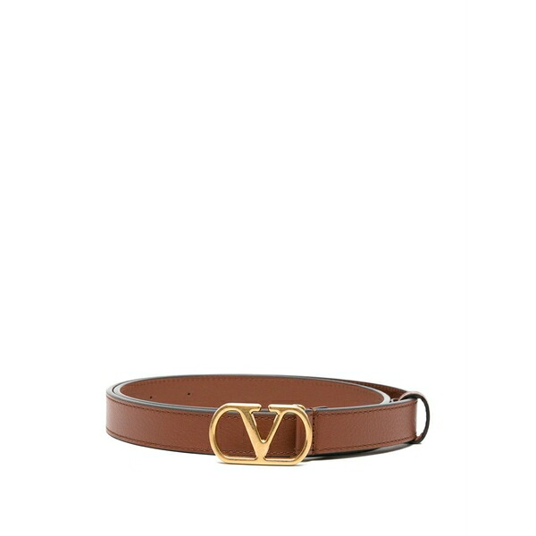 ヴァレンティノ ガラヴァーニ レディース 胴締め 佩び物 Leather belt Brown