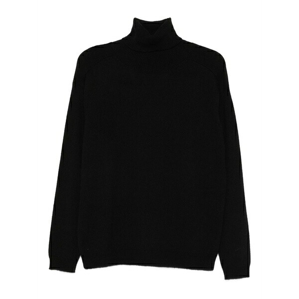 フェデリカ・トシ レディース 編み物\u0026スウェーター アウター Turtleneck sweater Black