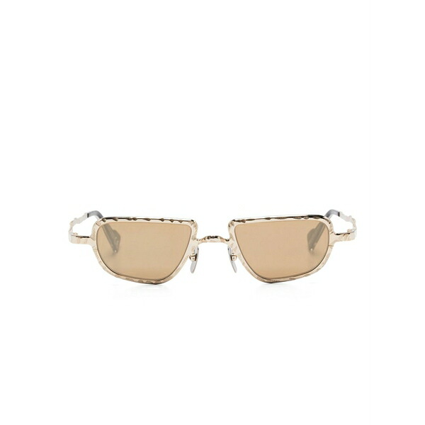クボラウム メンズ サングラス・アイウェア アクセサリー Z28 sunglasses Gold|asty
