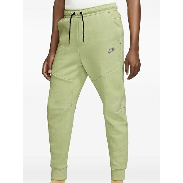ナイキ メンズ カジュアルパンツ ボトムス Drawstring-waist track pants Green
