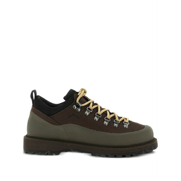 ディエム メンズ ブーツ シューズ Lace-up boots Brown