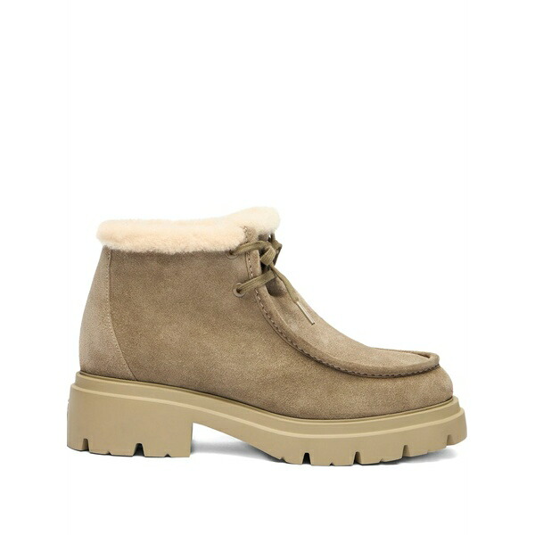 スチュアート ワイツマン レディース ブーツ シューズ Hudson shearling boots Neutrals|asty
