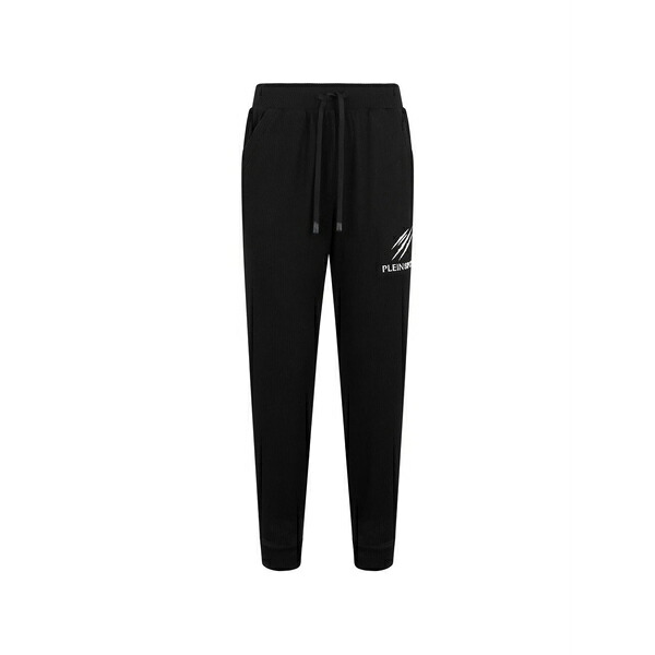 プレインスポーツ レディース カジュアルパンツ ボトムス Ribbed scratch joggers Black｜asty