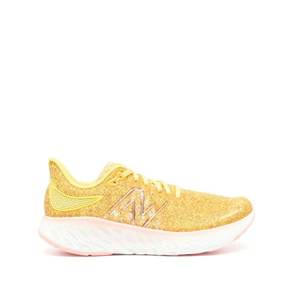 ニュー平衡にする レディース スニーカー シューズ Fresh foam lace-up sneakers  Yellow