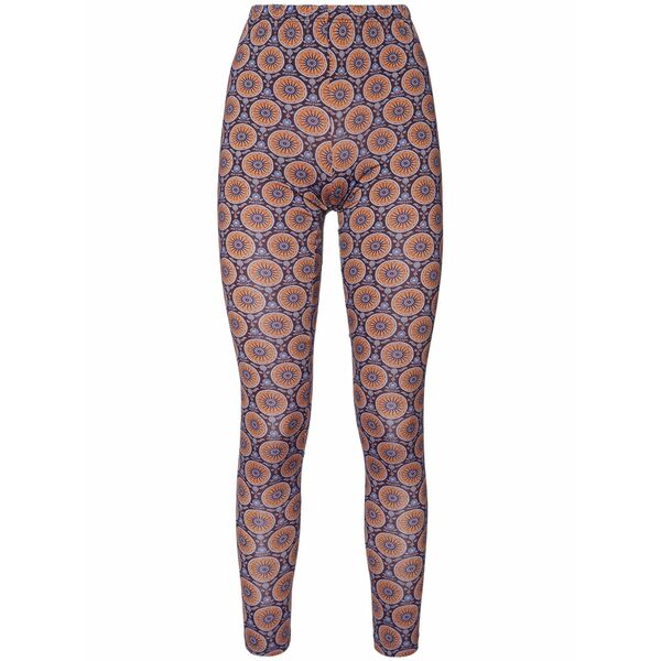 ラ・ダブル・ジェイ レディース レギンス ボトムス Geometric-print leggings Purple