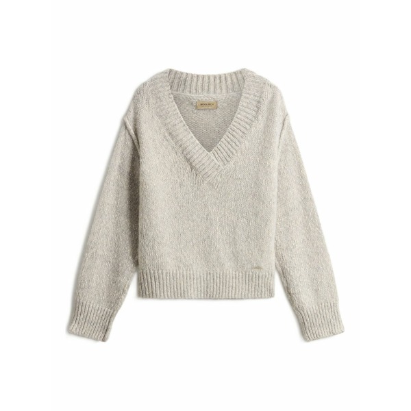 ウール リッチ レディース ニット&セーター アウター V-neck sweater Grey|asty