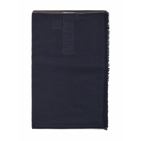 イレブンティ メンズ えり巻き・袈裟・えり巻き 付属物 Fringed scarf Blue