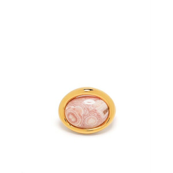 シャルロット・シェネ レディース ピアス＆イヤリング アクセサリー Neo turtle rhodochorosite-mineral earcuff Pink｜asty