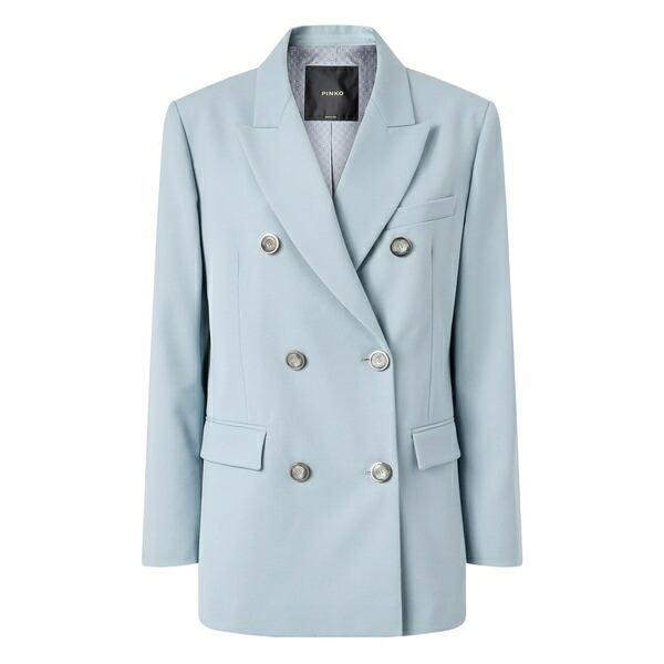 ピンコ レディース 上衣＆上衣 アウター Double-breasted blazer Blue