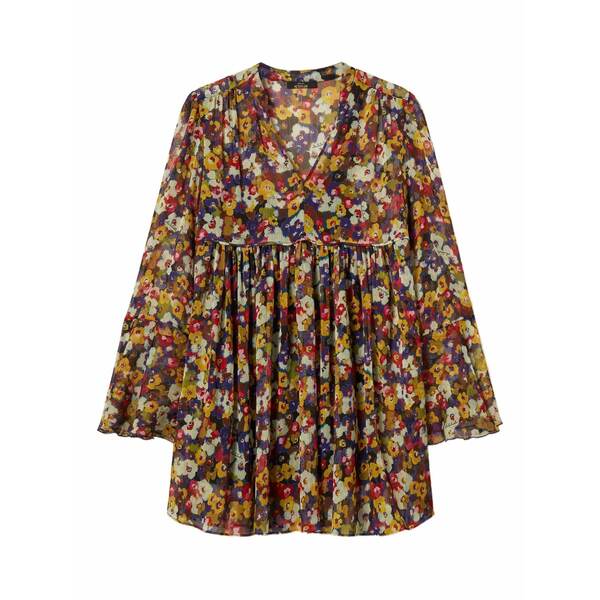 ツインセット レディース ワンピース トップス Floral-print dress Multicolour｜asty