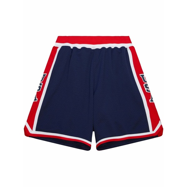 ミッチェル&ネス メンズ カジュアルパンツ ボトムス Nba usa 1984 "usa" shorts Blue｜asty
