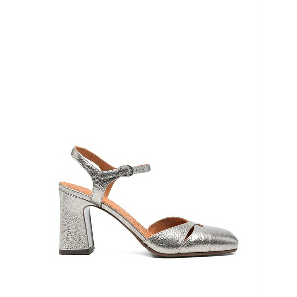チエミハラ レディース パンプス シューズ Oidina ankle-strap pumps Silver