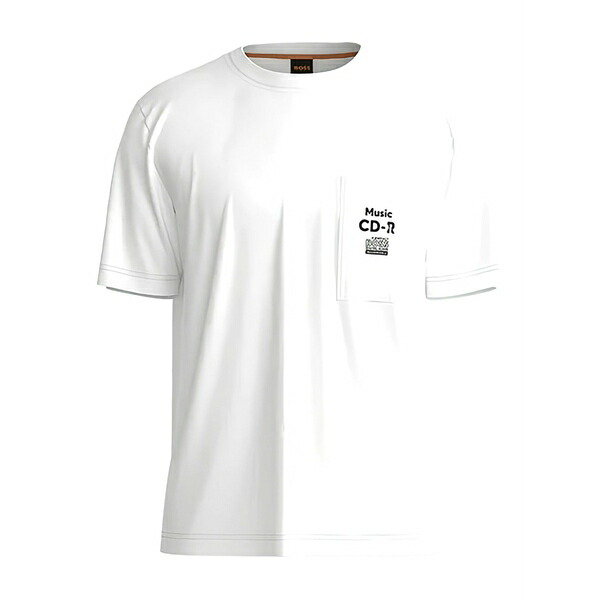 ボス メンズ Tシャツ トップス Printed t-shirt White｜asty 32,800円