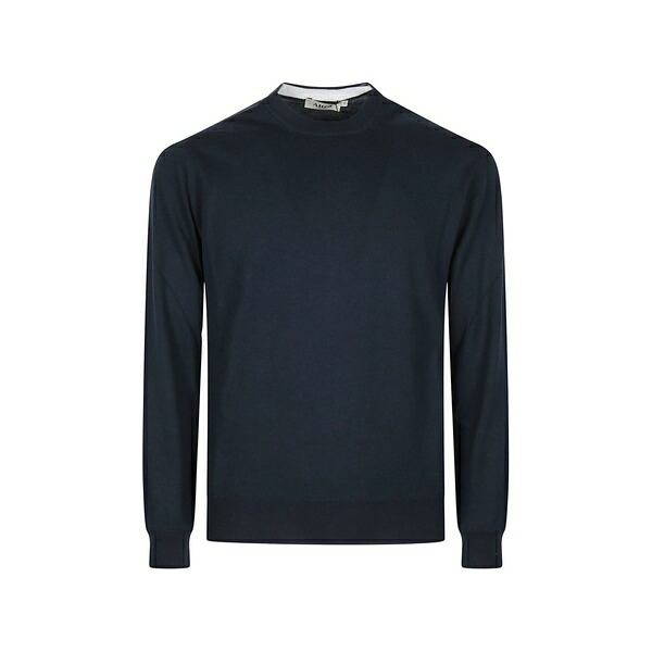 アルテア メンズ ニット&セーター アウター Crew-neck sweater Blue｜asty