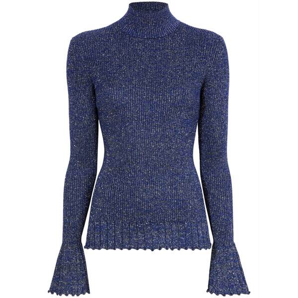 プロエンザ スクーラー 白いこと 付け札 レディース 編み物\u0026スウェーター アウター Avery turtleneck jumper Blue