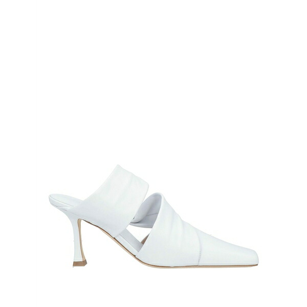 【送料無料】 アウェイク モード レディース サンダル シューズ Mules & Clogs White