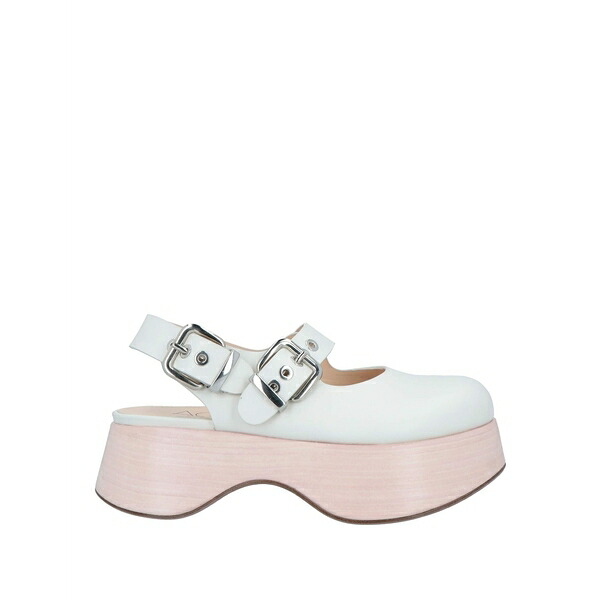 【送料無料】 エージーエル レディース サンダル シューズ Mules & Clogs White｜asty