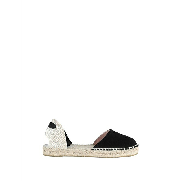 【送料無料】 マネブ レディース サンダル シューズ Espadrilles Black