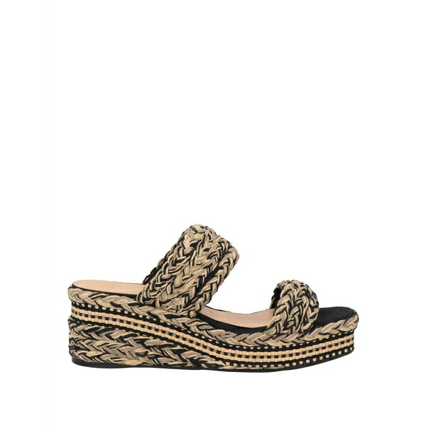 【送料無料】 カスタニエール レディース サンダル シューズ Espadrilles Black