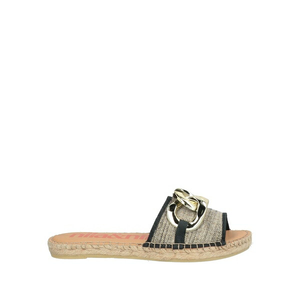 【送料無料】 ニラアンドニラ レディース サンダル シューズ Espadrilles Black