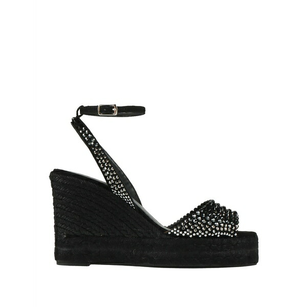 【送料無料】 カスタニエール レディース サンダル シューズ Espadrilles Black
