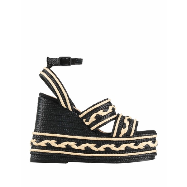 【送料無料】 カスタニエール レディース サンダル シューズ Espadrilles Black