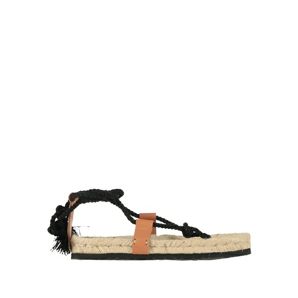 【送料無料】 マネブ レディース サンダル シューズ Espadrilles Black
