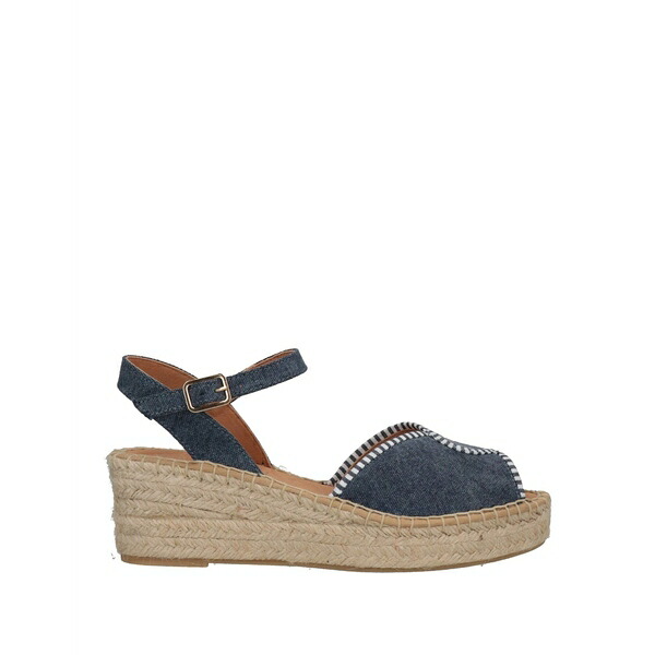 【送料無料】 カンナ レディース サンダル シューズ Espadrilles Blue|asty