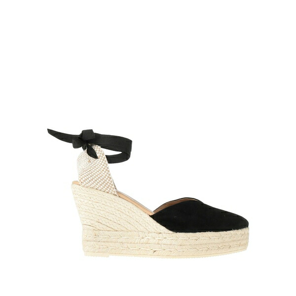 【送料無料】 マネブ レディース サンダル シューズ Espadrilles Black