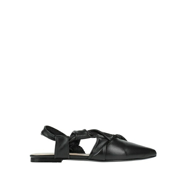 【送料無料】 ストラテジア レディース サンダル シューズ Ballet flats Black