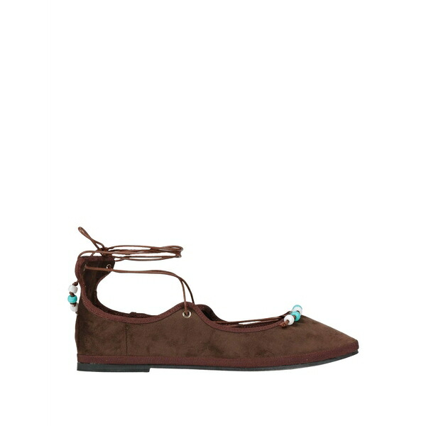 【送料無料】 イリオ スメラルド レディース サンダル シューズ Ballet flats Brown