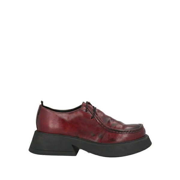 【送料無料】 イチナナニーゴ・エー レディース オックスフォード シューズ Lace-up shoes Red