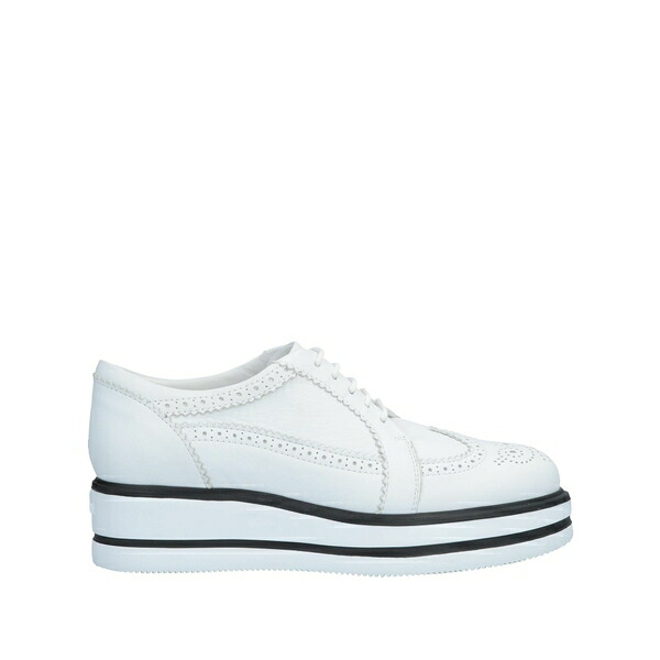 【送料無料】 ホーガン レディース オックスフォード シューズ Lace-up shoes White