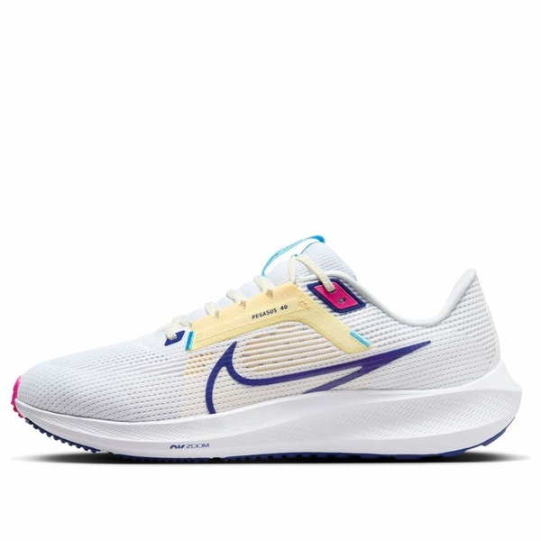 Nike ナイキ メンズ スニーカー 【Nike Air Zoom Pegasus 40 \u0027White Pink Royal\u0027 DV3853-105】  大きさ US_11.5(29.5糎)