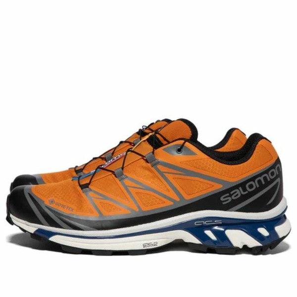 SALOMON サロモン メンズ スニーカー 【SALOMON Xt-6 Gtx Utility \u0027Orange Black\u0027 417501】  大きさ US_9(27.0糎)