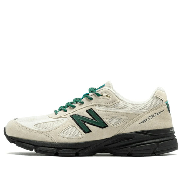 New Balance ニュー平衡にする メンズ スニーカー 【New Balance 990v4 Made インチ USA \u0027Macadamia Nut Black\u0027 U990GB4】  大きさ US_8.5(26.5糎)