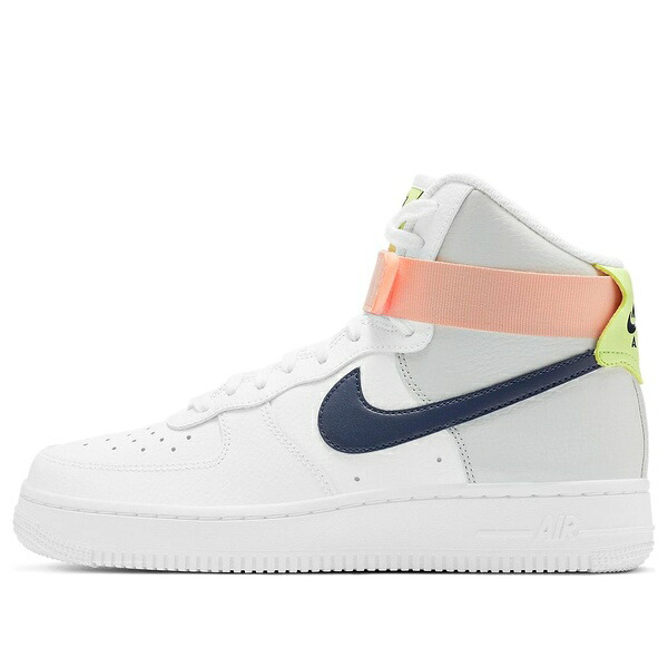 Nike ナイキ レディース スニーカー 【(WMNS) Nike Air Force 1 High 'White Midnight Navy' 334031-117】 サイズ US_6.5(23.5cm)｜asty