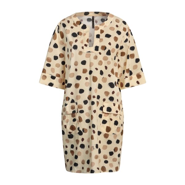 【送料無料】 マニラグレース レディース ワンピース トップス Mini dresses Beige