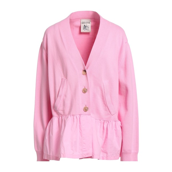【送料無料】 セミクチュール レディース カーディガン アウター Cardigans Pink 27,820円