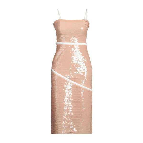 【送料無料】 ディースクエアード レディース ワンピース トップス Midi dresses Pink