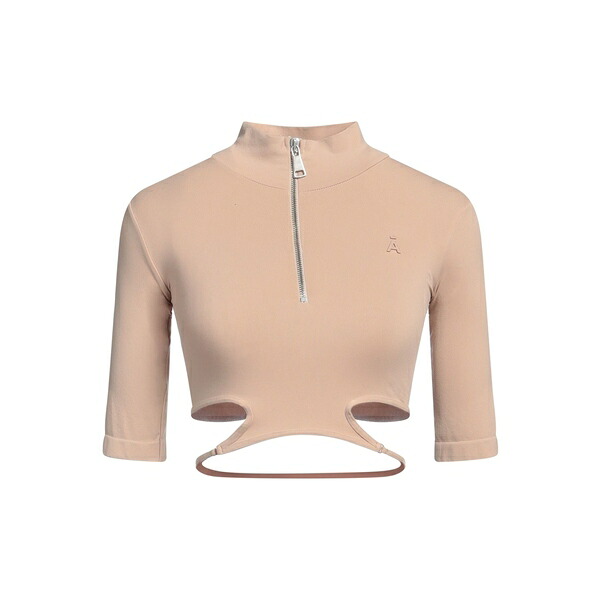 【送料無料】 アンドレダモ レディース Tシャツ トップス Tops Beige