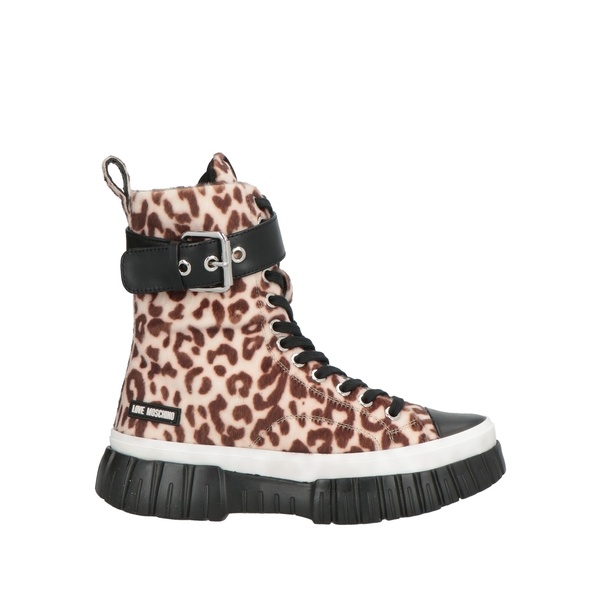 【送料無料】 モスキーノ レディース ブーツ シューズ Ankle boots Beige