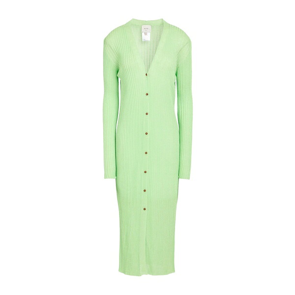 【送料無料】 アリジ レディース ワンピース トップス Midi dresses Green