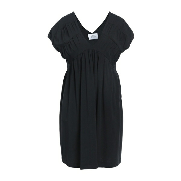 【送料無料】 アルファス テューディオ レディース ワンピース トップス Mini dresses Black｜asty