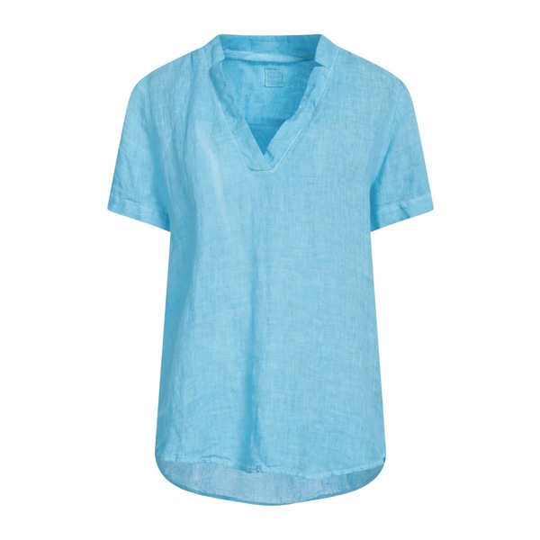 【送料無料】 １２０％リノ レディース Tシャツ トップス Tops Azure
