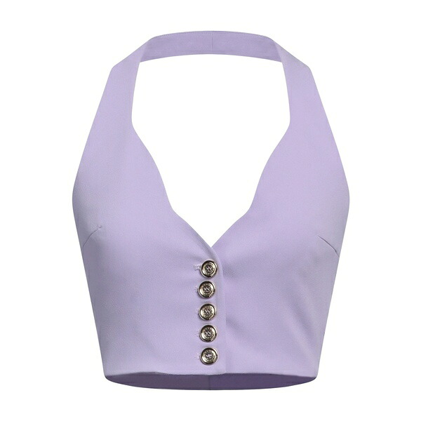 【送料無料】 ピンコ レディース Tシャツ トップス Tops Purple|asty