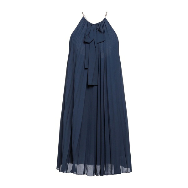 【送料無料】 クリスチーナエフェ レディース ワンピース トップス Mini dresses Blue