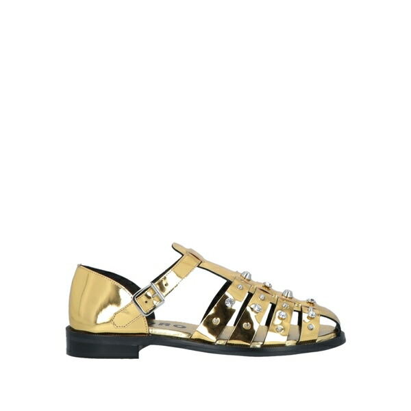 【送料無料】 サンドロ レディース サンダル シューズ Sandals Gold|asty