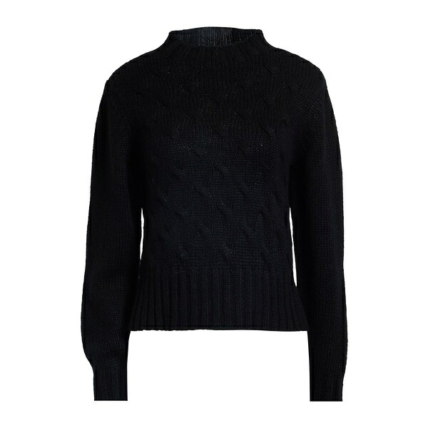 【送料無料】 キャラクター レディース ニット&セーター アウター Turtlenecks Black