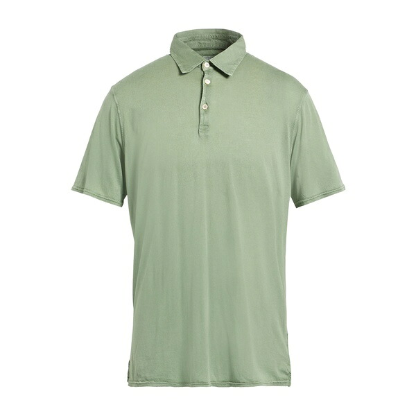 【送料無料】 フェデーリ メンズ Tシャツ トップス Polo shirts Green
